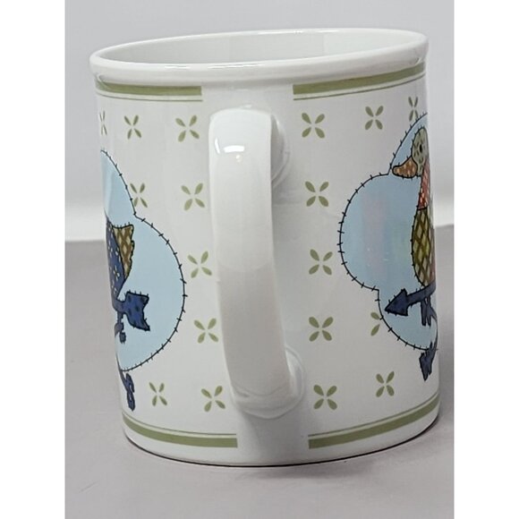 Vintage Ceramic Duck Weather Vane Design Mug Made In Japan - Picture 2 of 8